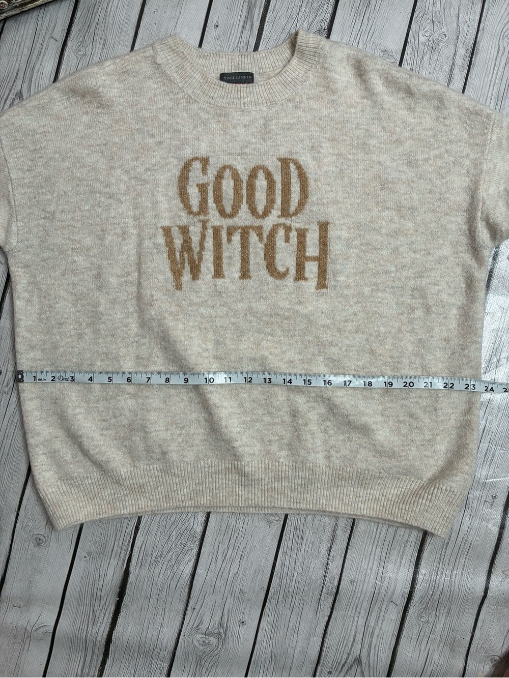 Vince Camuto Good Witch Graphic Sweater - Picture 7 of 11